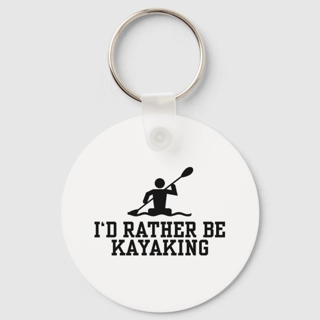 Llavero Prefiero ser kayak (Anverso)