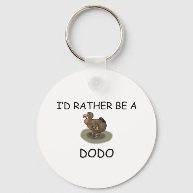 Llavero Prefiero ser un Dodo (Anverso)