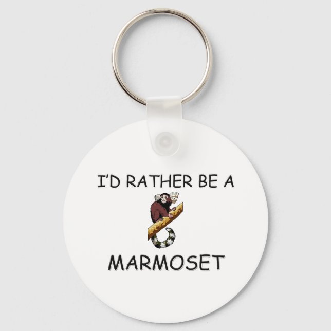 Llavero Prefiero ser un marmoset (Anverso)