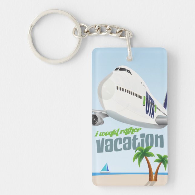 Llavero Prefiero Vacation Airliner Keychain (Frente)