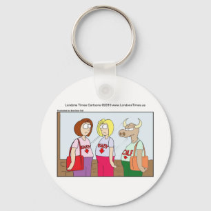 Llavero Pregnant Cow Funny Cards Mugs Tees & Gifts