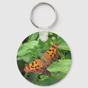 Llavero Pregunta Mark Butterfly sobre Lantana