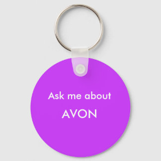 Llavero Pregúntame sobre, AVON