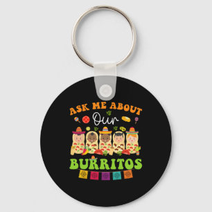 Llavero Pregúntame sobre Burritos Taco Mexicano Nicu Enfer