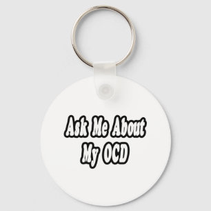 Llavero Pregúntame sobre mi OCD