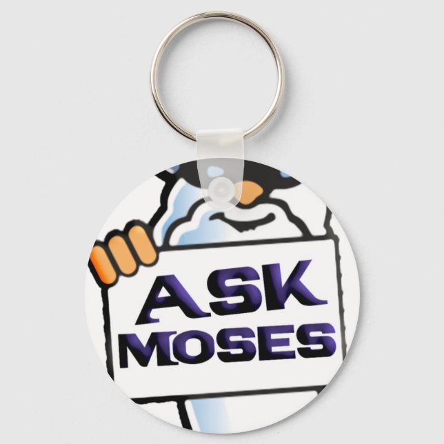 Llavero Preguntar a Moses (Anverso)
