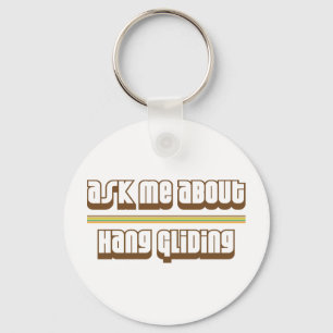 Llavero Pregúnteme acerca de ala delta