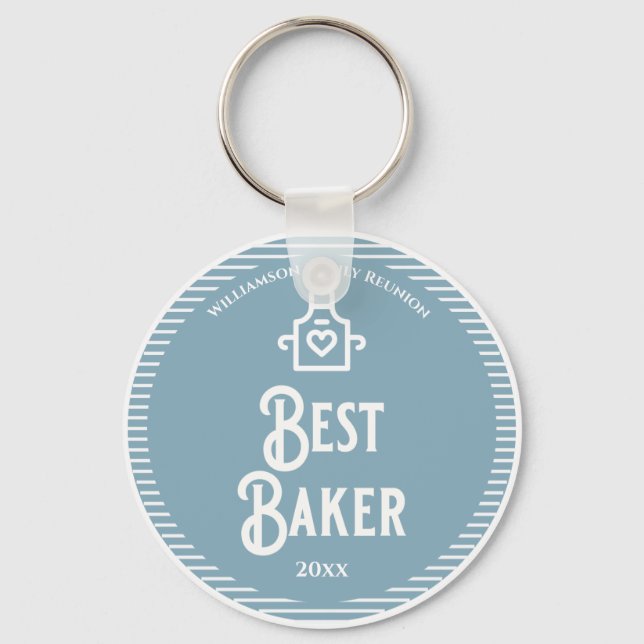 Llavero Premio a la Reunión de la Familia Mejor Baker (Anverso)