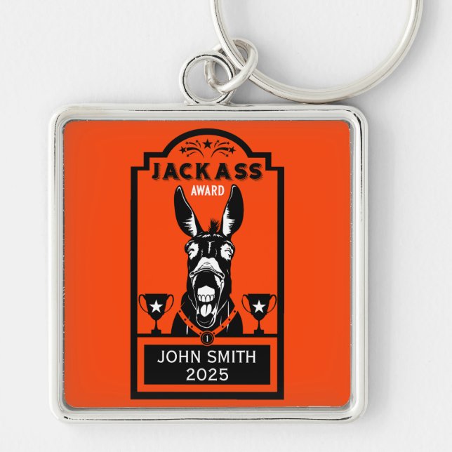 Llavero Premio Jackass (Frente)
