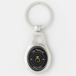 Llavero Premio Top Teamwork keychain. Editable.