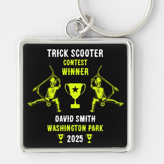 Llavero Premio Trick Scooter Rider (Frente)