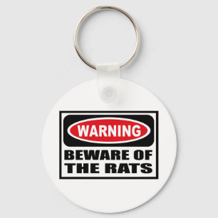 Llavero PREOCUPACIÓN DE LA Cadena DE Teclas RATS