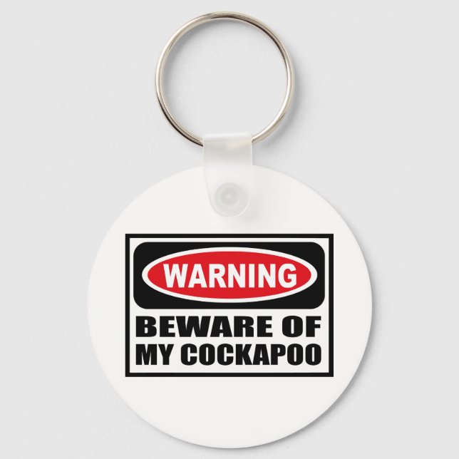LLAVERO PREOCUPACIÓN DE LA LLAVE DE COCKAPOO (Anverso)
