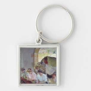 Llavero Preparación de las uvas secas, 1890