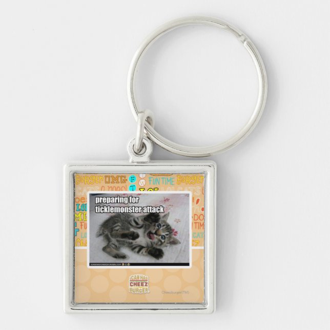 Llavero Preparación para el ataque de Ticklemonster (Frente)