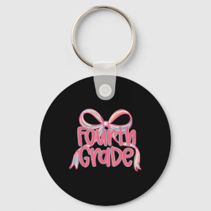 Llavero Preppy Ck Para Colegio 4to Grado Lazo Coquette Ros