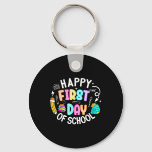 Llavero Preppy Primer Día De Maestra Escolar De Vuelta A L