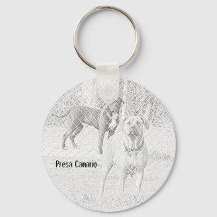 Llavero Presa Canario Keychain