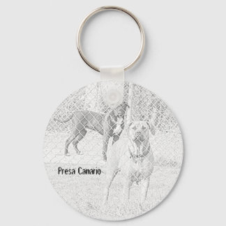 Llavero Presa Canario Keychain
