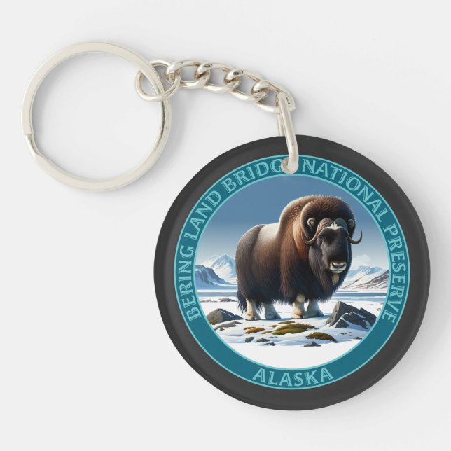 Llavero Preservación nacional del puente terrestre Bering  (Frente)