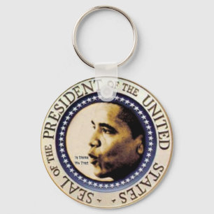 Llavero presidencial del sello de Obama