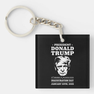Llavero Presidente 47 D J Trump Día de Inauguración enero 