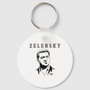 Llavero Presidente de Ucrania Vladímir Zelenski 