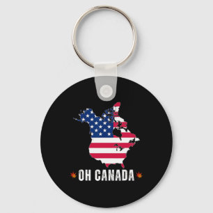 Llavero Presidente Divertido Donald Trump Oh Canadá EE. UU