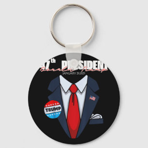 Llavero Presidente Donald Trump Inauguración Día 2025 47