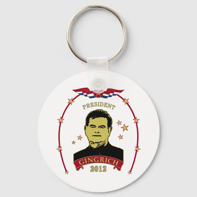 Llavero Presidente Gingrich 2012 (Anverso)