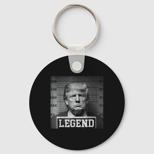 Llavero Presidente Trump Mug Shot (Anverso)