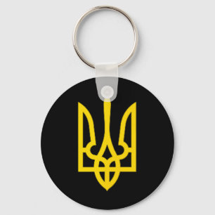 Llavero Presidente Volodymyr Zelensky - Ucrania Tryzub Tri