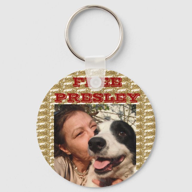 Llavero Presión libre de cadena de claves (Anverso)