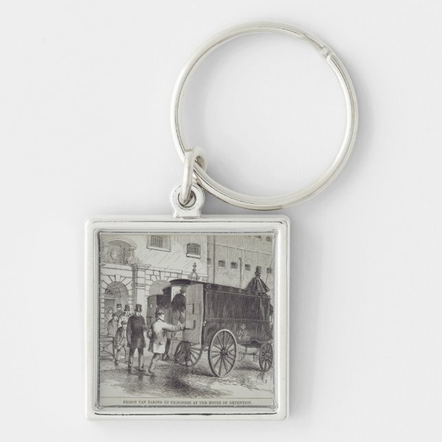 Llavero Presos que toman de Van de la prisión en la casa (Frente)