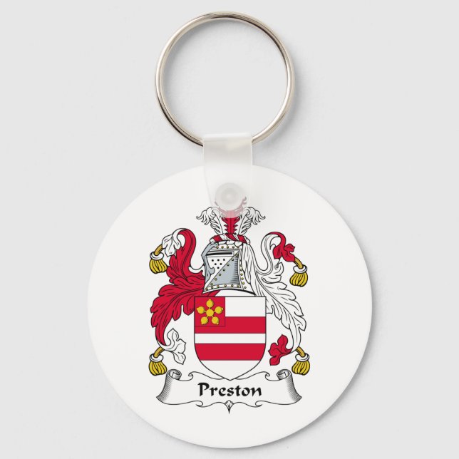 Llavero Preston Family Crest (Anverso)
