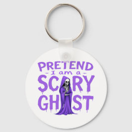 Llavero Pretende que soy un fantasma aterrador - Halloween