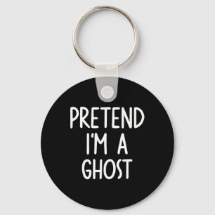 Llavero Pretende que soy un fantasma disfrazado Halloween