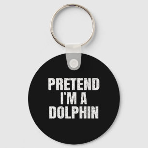 Llavero Pretende que soy un grupo familiar delfines de Hal