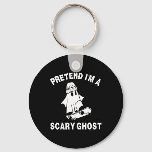 Llavero Pretende que soy un tímido fantasma de Halloween 2