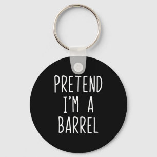 Llavero Pretende Que Soy Un Vestido De Barril Halloween Gr