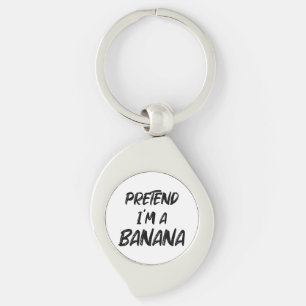 Llavero Pretende que soy una banana