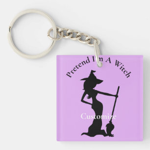 Llavero Pretende que soy una bruja Thunder_Cove