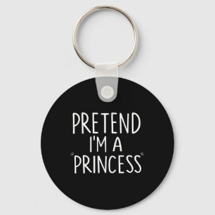 Llavero Pretende que soy una princesa disfraz Halloween di