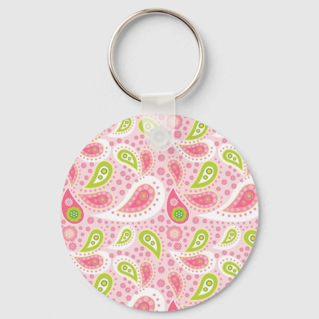 Llavero Pretty in pink girly gift ideas for girls (Anverso)