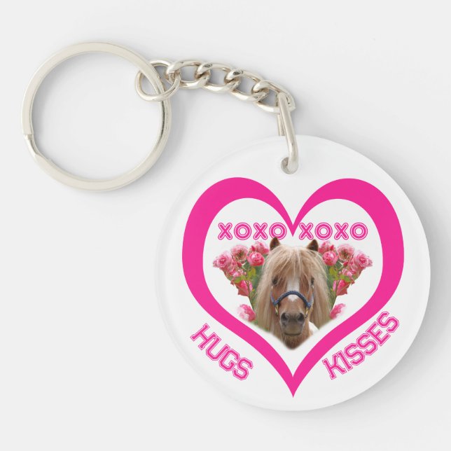 Llavero Pretty Pony in Pink Valentine's Day (Frente)