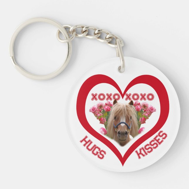 Llavero Pretty Pony in Red Valentine's Day (Frente)