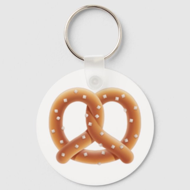 Llavero Pretzel - Emoji (Anverso)