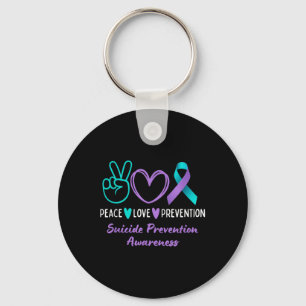 Llavero Prevención de amor por la paz Suicidio Conciencia