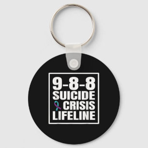 Llavero Prevención Del Suicidio Por Suicidio Y Crisis