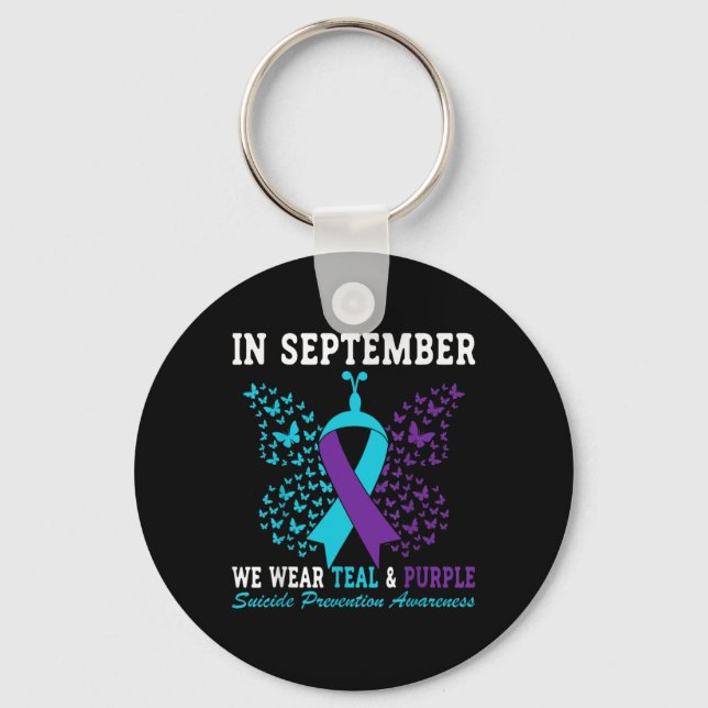 Llavero Prevención del suicidio Sensibilización sobre mejo (Anverso)